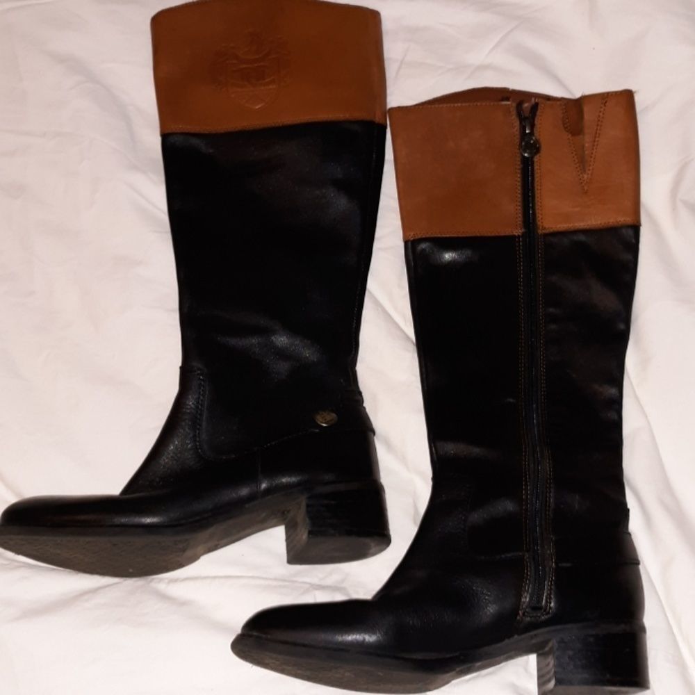 Etienne Aigner Cannes Equestrian‎ Riding Boots 5.5